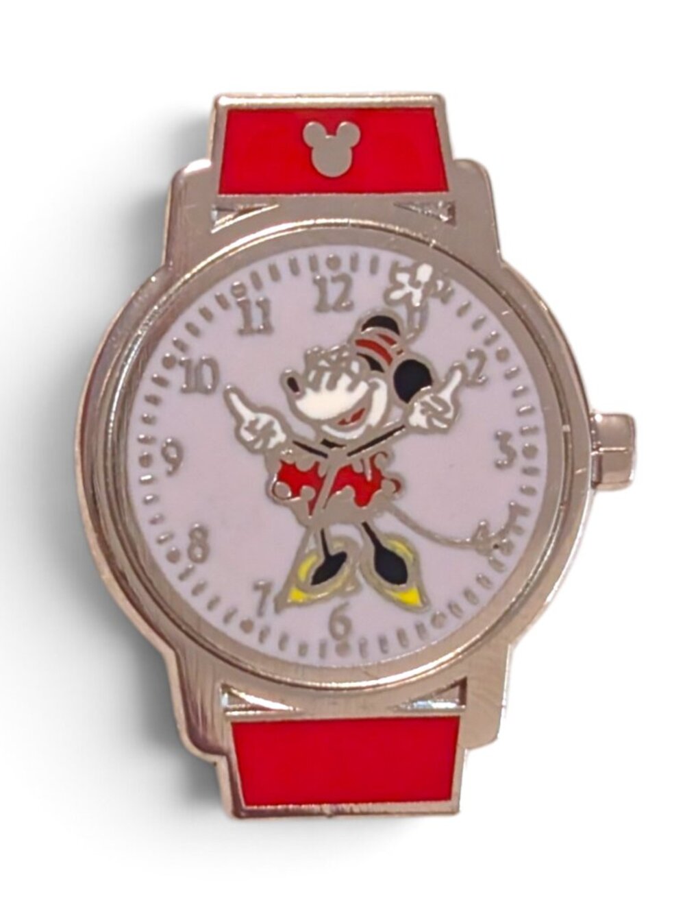 Minnie Mouse Disney Pin: Watch Face